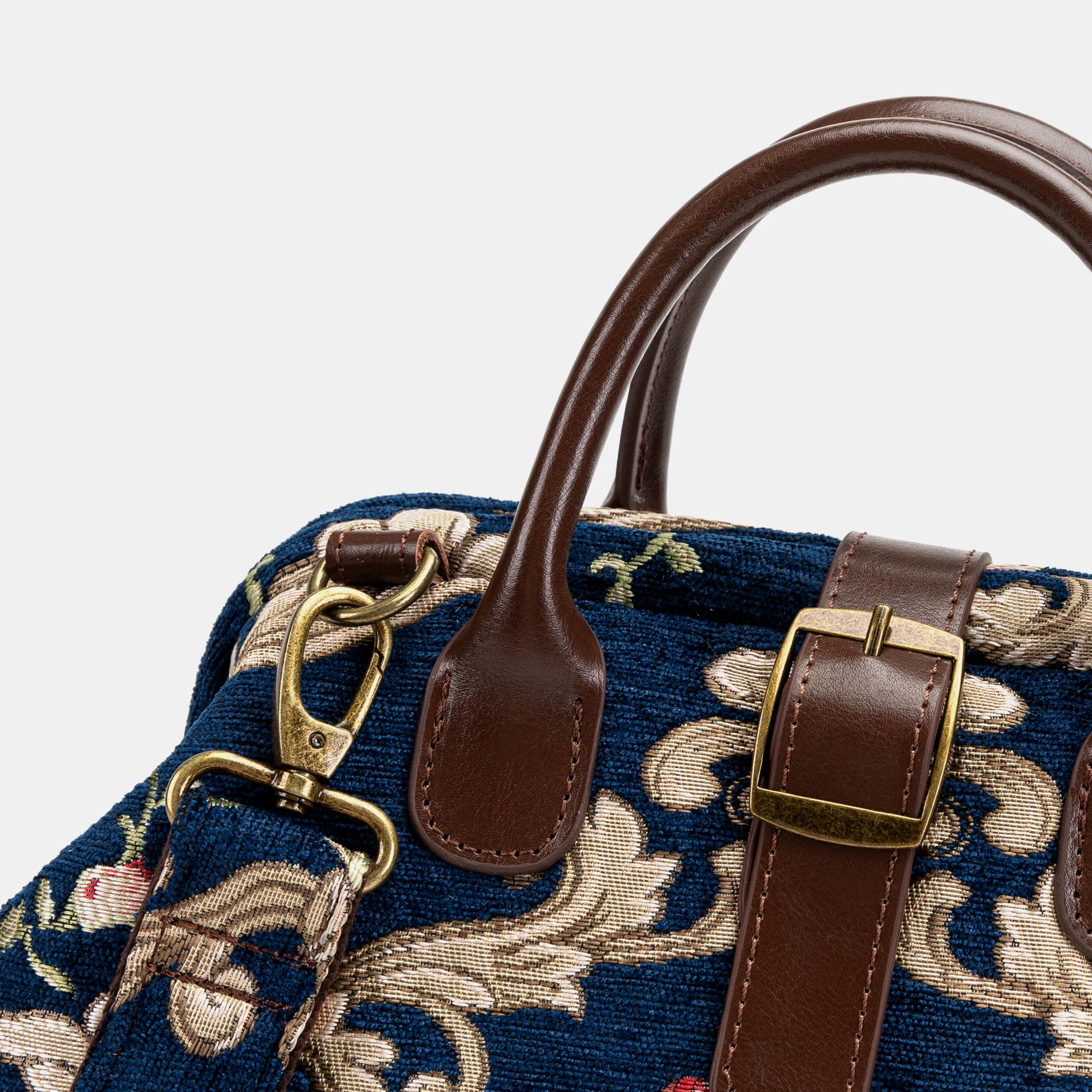 Baroque Garden Blue Carpet Laptop Backpack