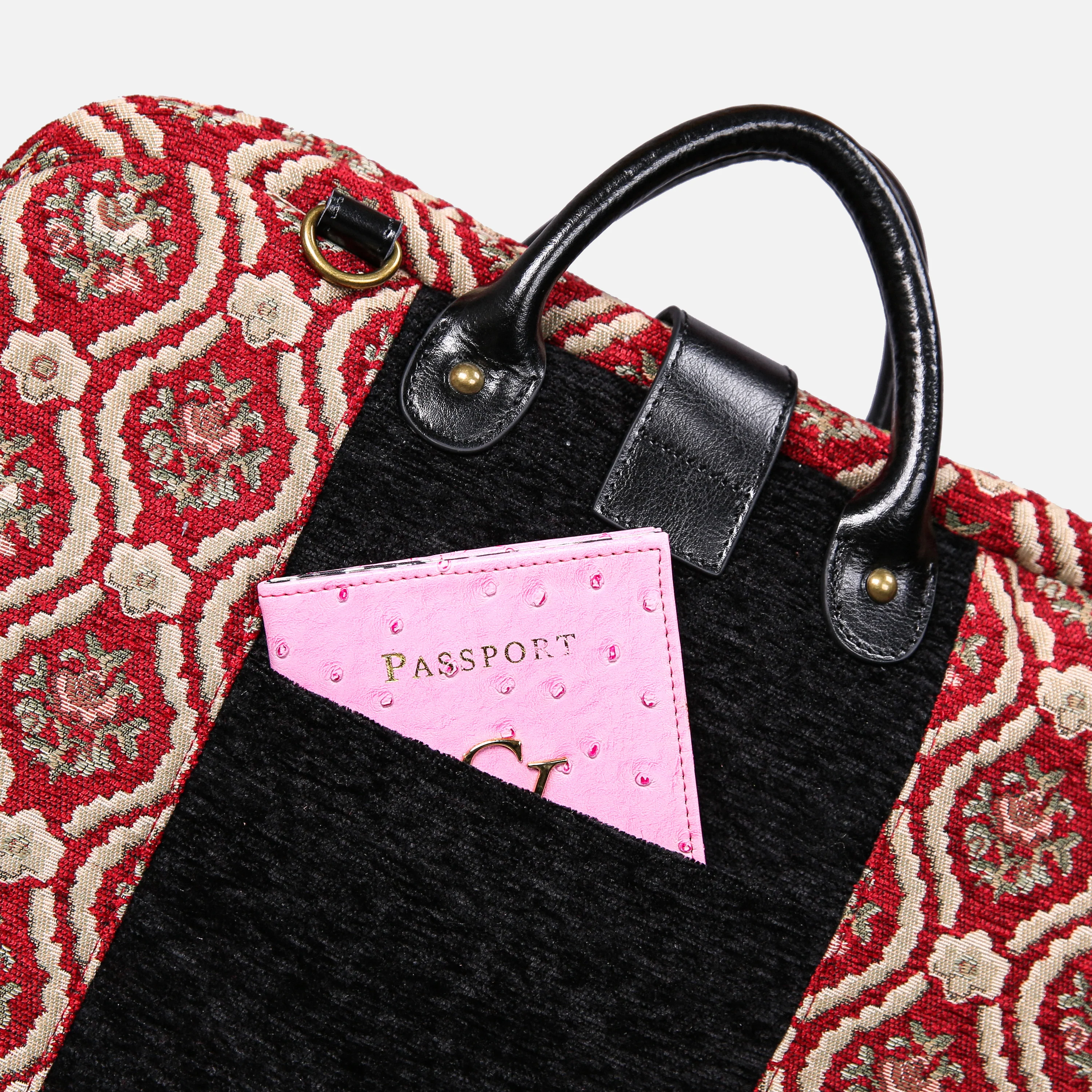 Traditional Red Laptop Work Bag