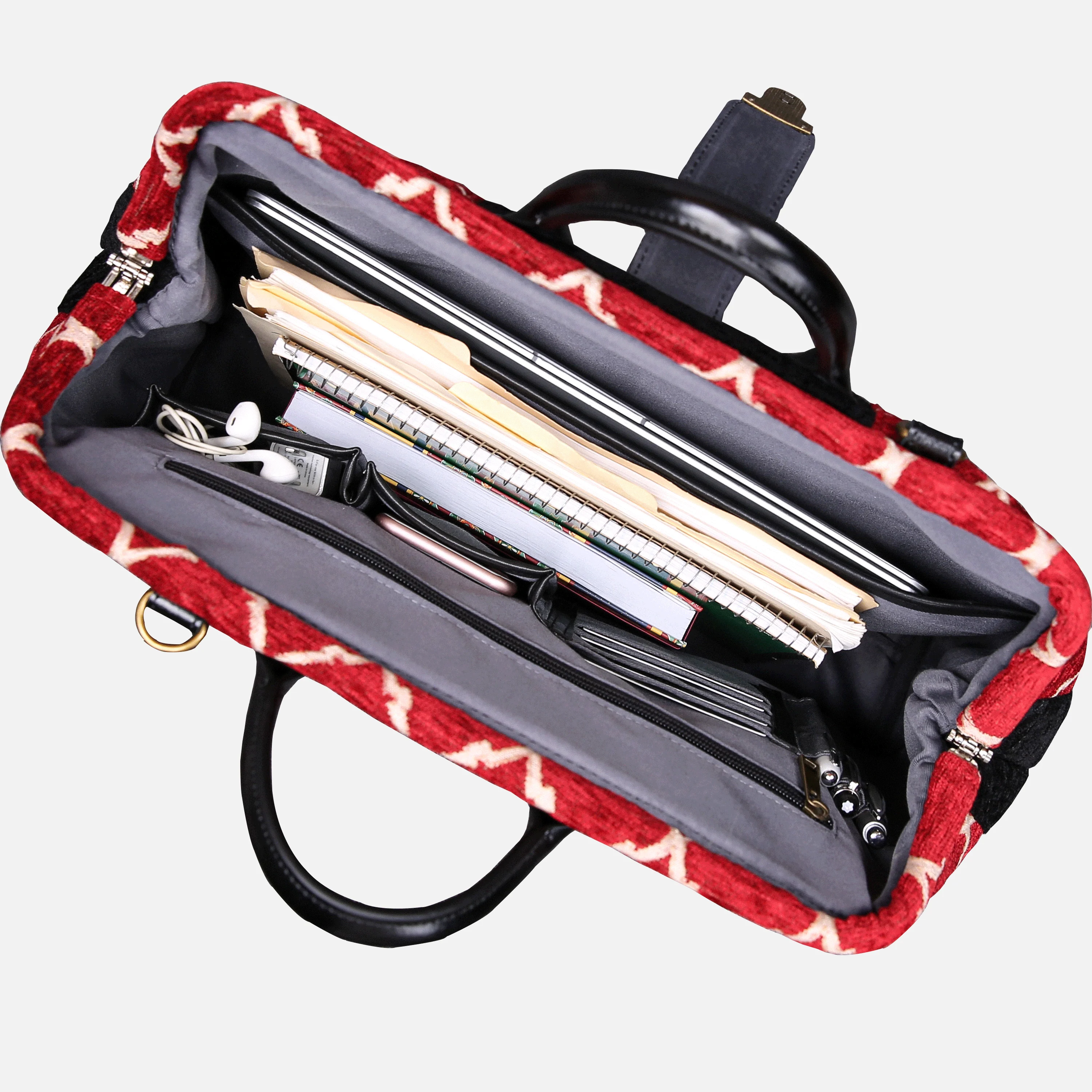 Quartz Red Laptop Work Bag