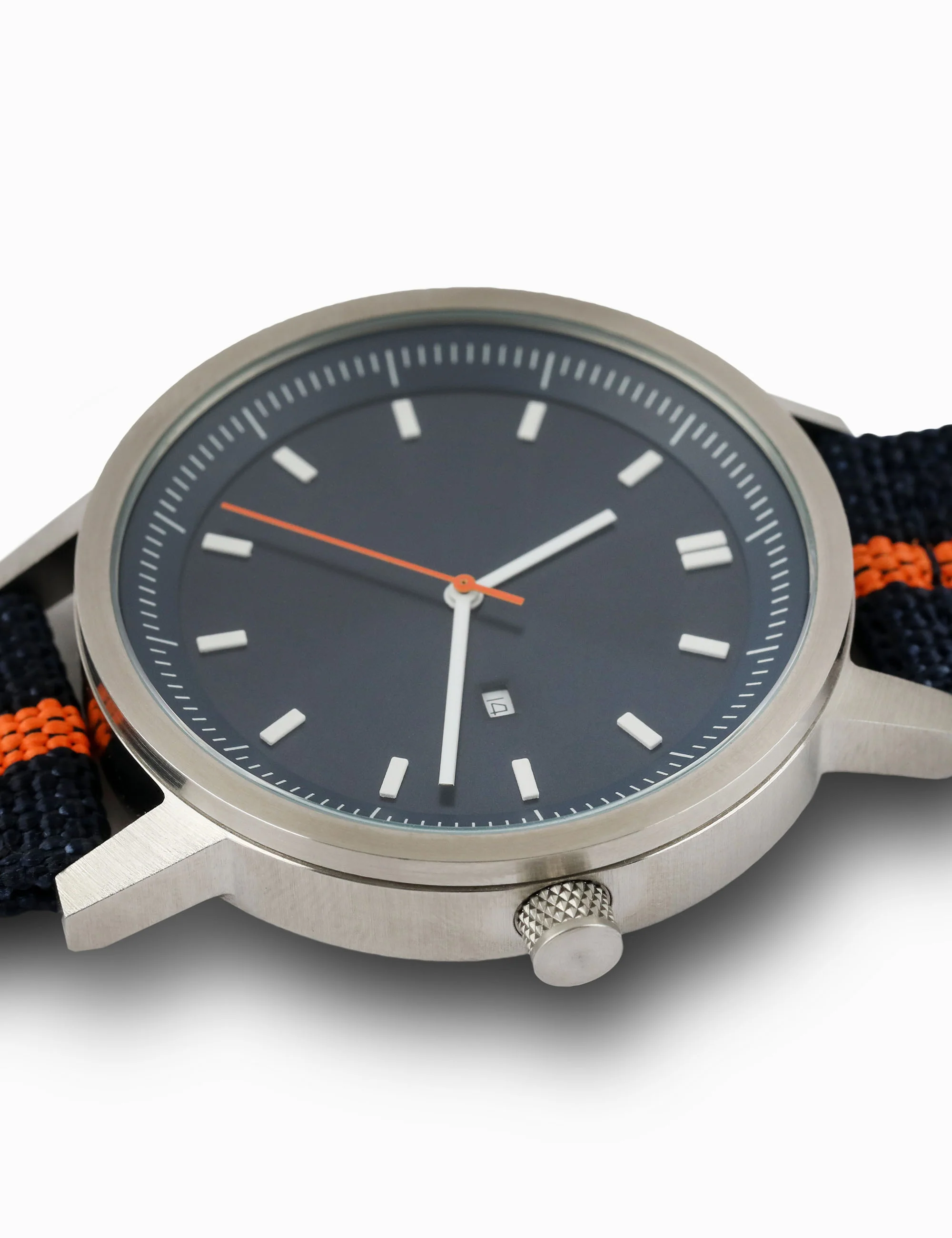 42mm - Silver/Navy/Navy