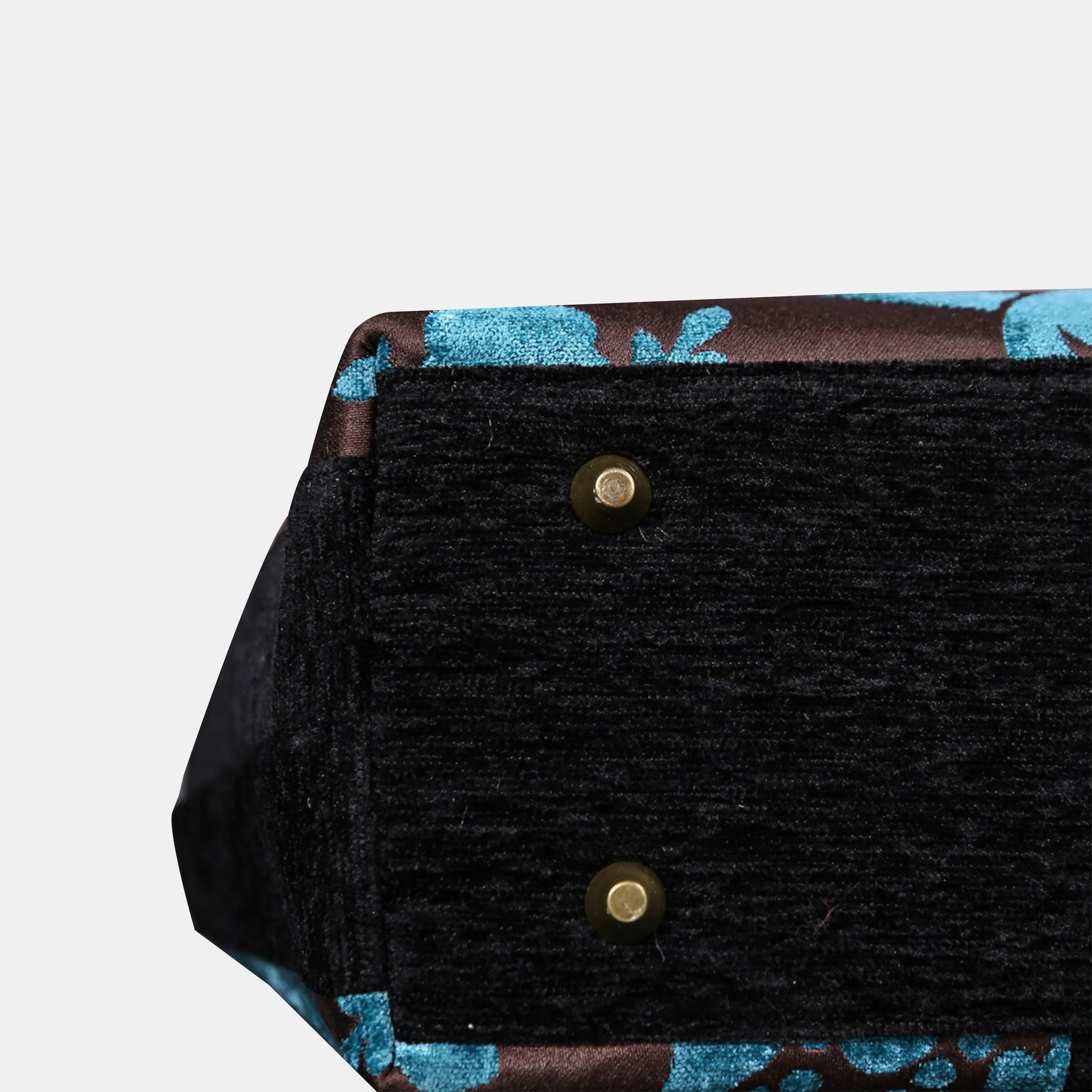 Luxury Damask Blue Laptop Work Bag