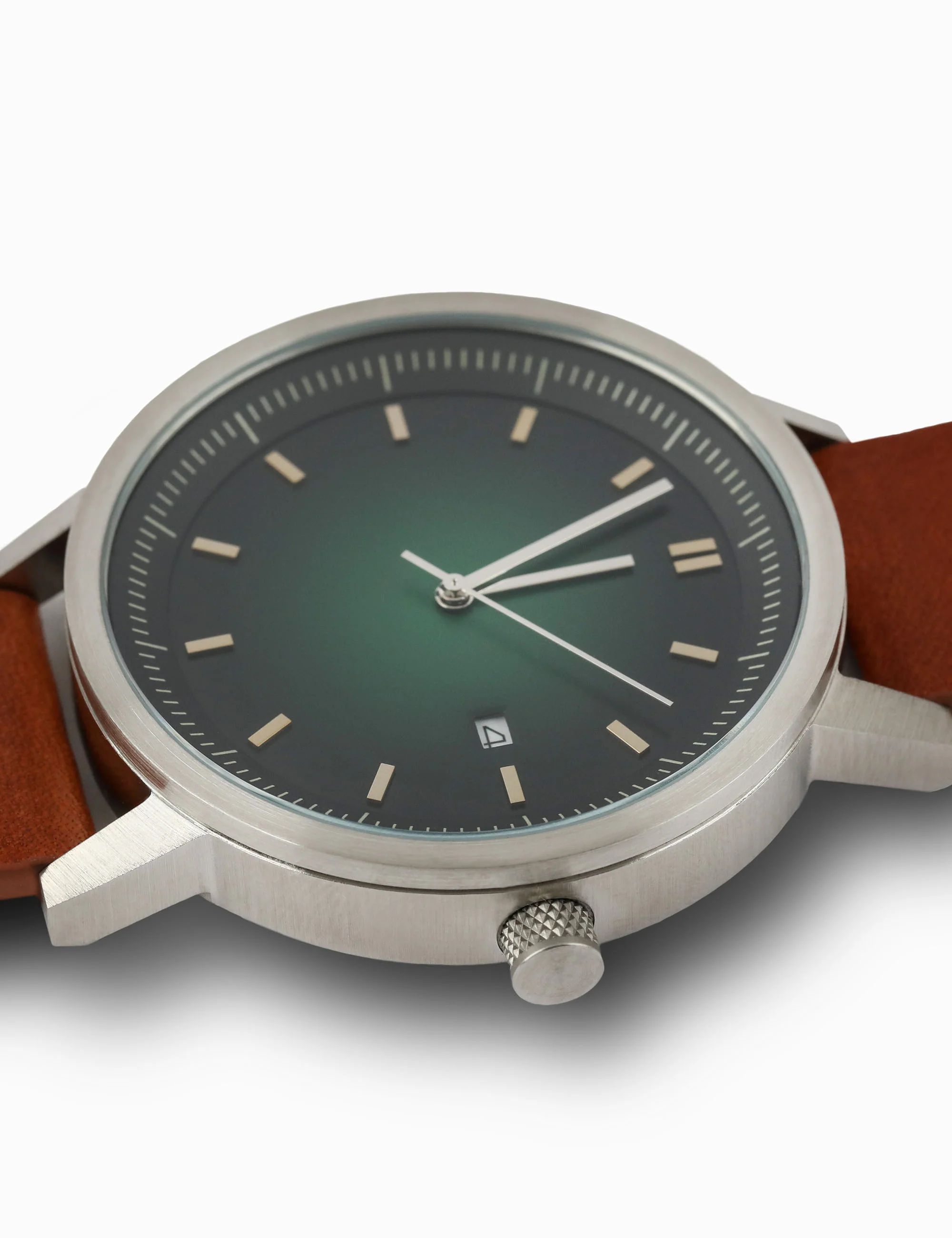 Green Sunburst / Tan - 42mm