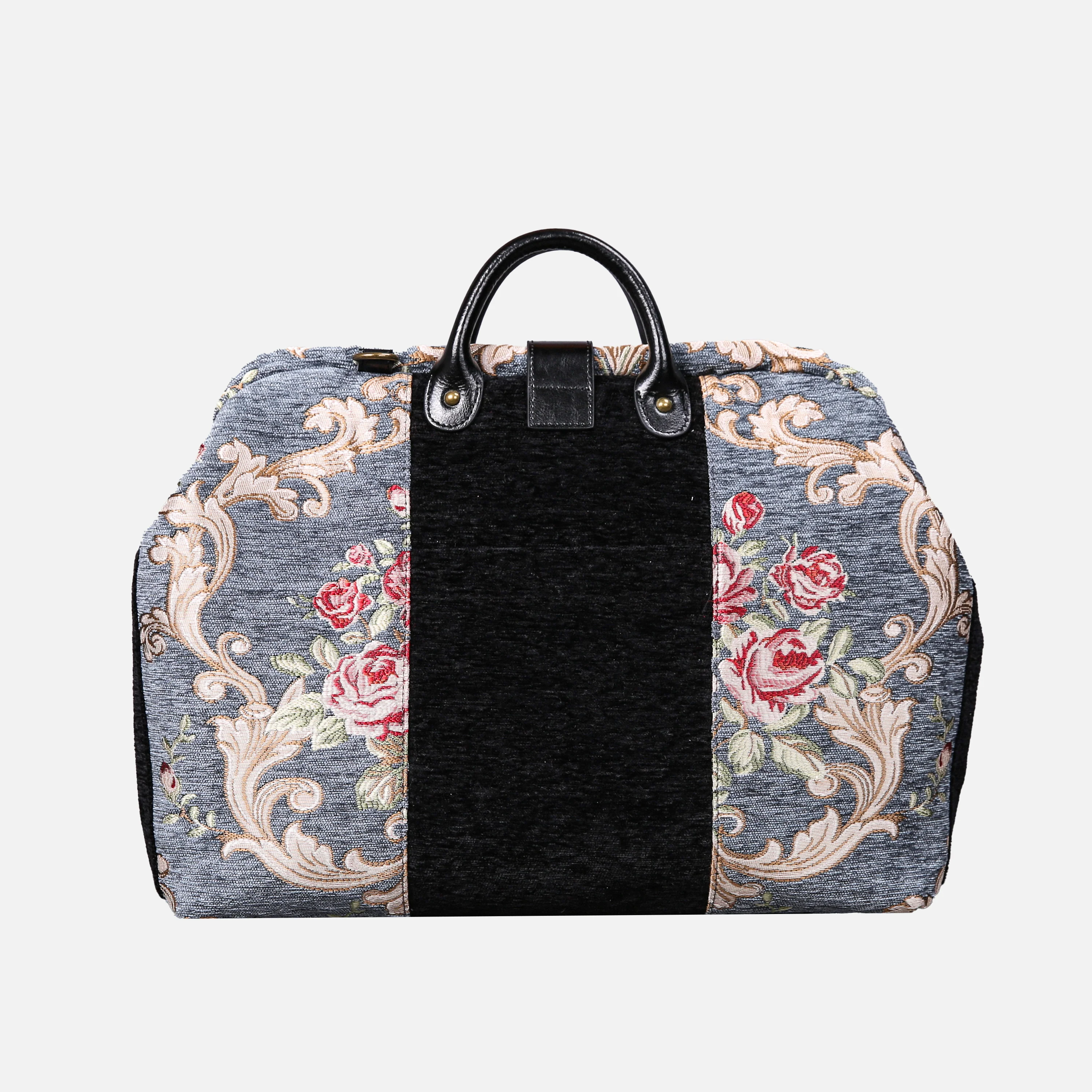 Baroque Garden Grey Laptop Work Bag