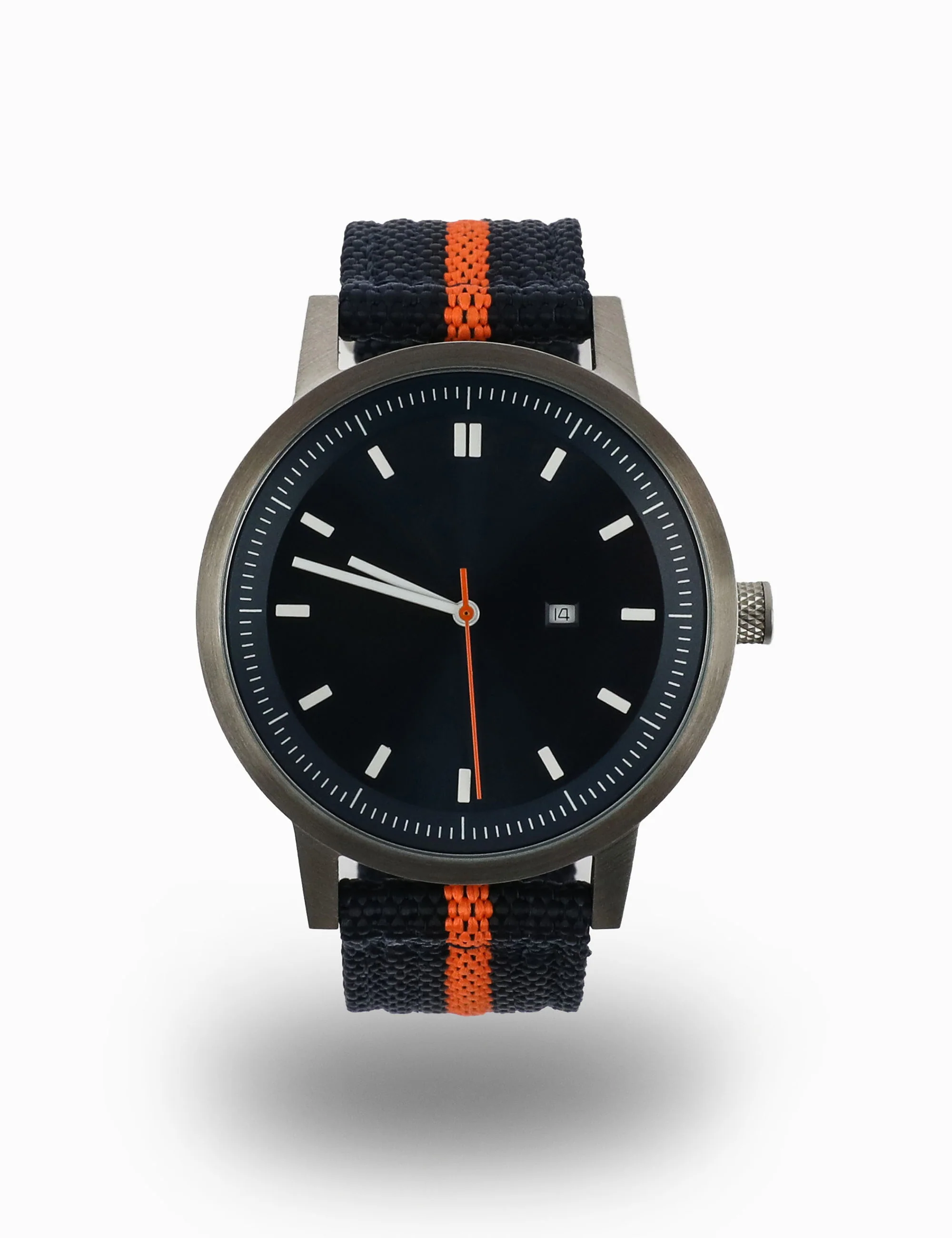 42mm - Silver/Navy/Navy