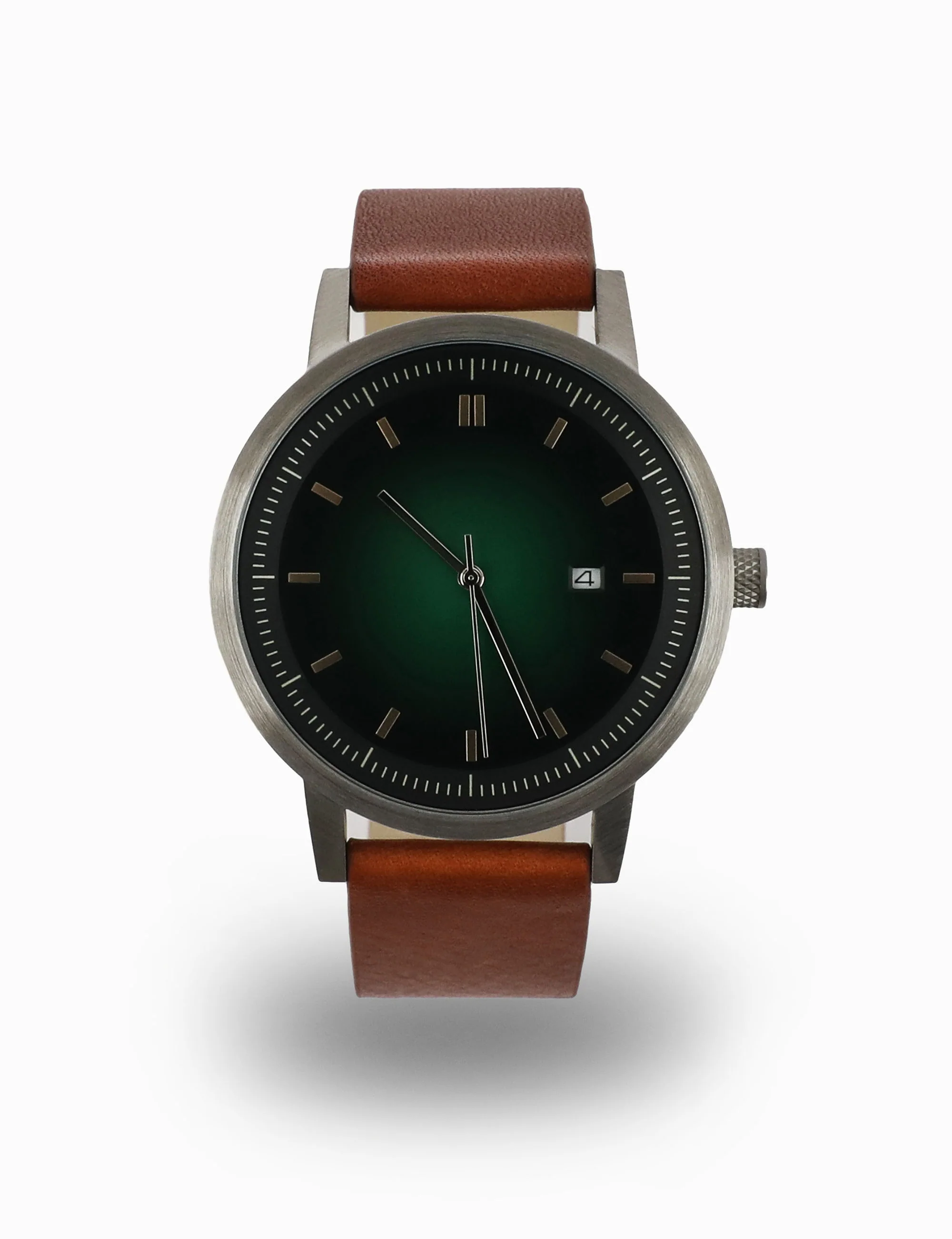Green Sunburst / Tan - 42mm