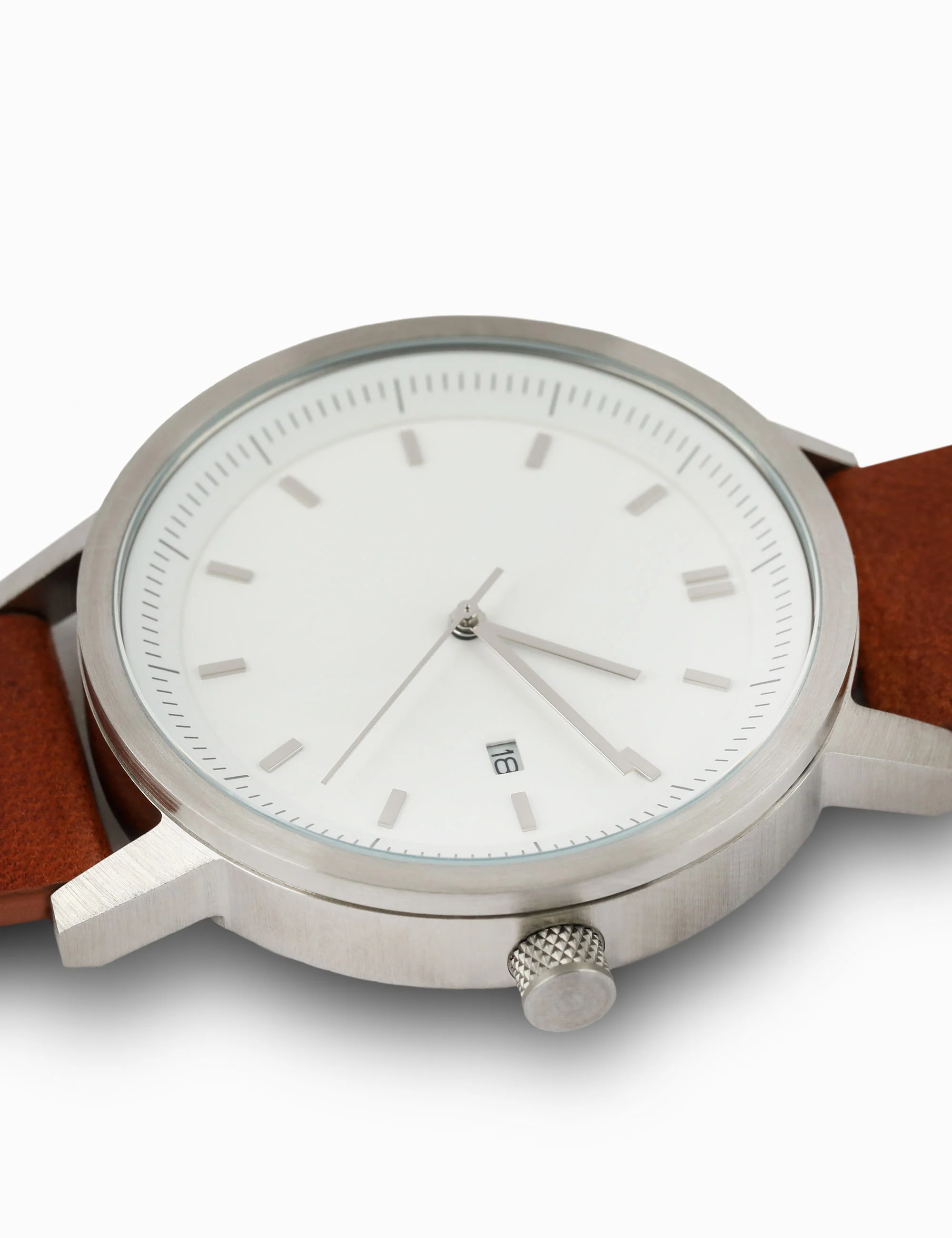 Silver / White / Tan - 42mm