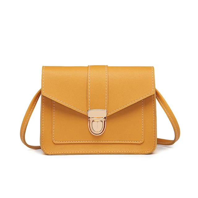 Yellow Shoulder Bag